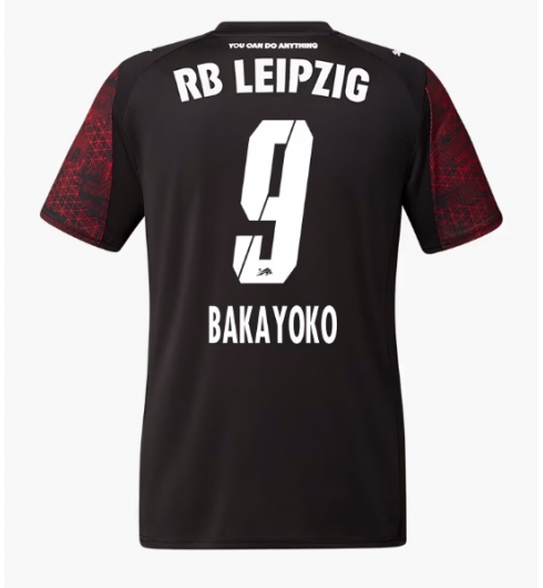 Koszulka piłkarska RB Leipzig Johan Bakayoko #9 Koszulka Trzeciej 2025-26 Krótki Rękaw Koszulka piłkarska RB Leipzig Johan Bakayoko #9 Koszulka Trzeciej 2025-26 Krótki Rękaw