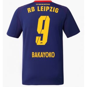 Koszulka piłkarska RB Leipzig Johan Bakayoko #9 Koszulka Wyjazdowej 2025-26 Krótki Rękaw Koszulka piłkarska RB Leipzig Johan Bakayoko #9 Koszulka Wyjazdowej 2025-26 Krótki Rękaw