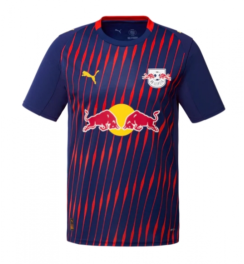 Koszulka piłkarska RB Leipzig Koszulka Wyjazdowej 2025-26 Krótki Rękaw Koszulka piłkarska RB Leipzig Koszulka Wyjazdowej 2025-26 Krótki Rękaw