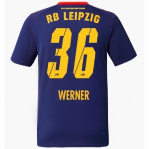 Koszulka piłkarska RB Leipzig Timo Werner #36 Koszulka Wyjazdowej 2025-26 Krótki Rękaw Koszulka piłkarska RB Leipzig Timo Werner #36 Koszulka Wyjazdowej 2025-26 Krótki Rękaw