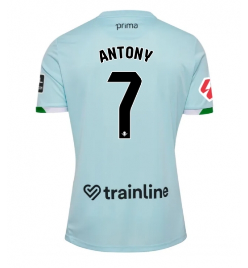 Koszulka piłkarska Real Betis Antony #7 Koszulka Wyjazdowej 2025-26 Krótki Rękaw Koszulka piłkarska Real Betis Antony #7 Koszulka Wyjazdowej 2025-26 Krótki Rękaw