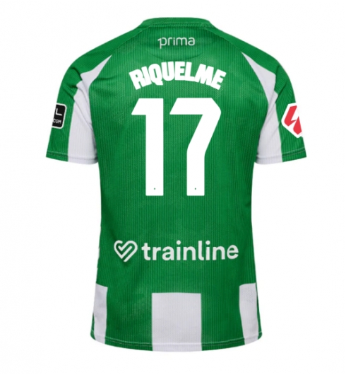 Koszulka piłkarska Real Betis Rodrigo Riquelme #17 Koszulka Podstawowej 2025-26 Krótki Rękaw Koszulka piłkarska Real Betis Rodrigo Riquelme #17 Koszulka Podstawowej 2025-26 Krótki Rękaw