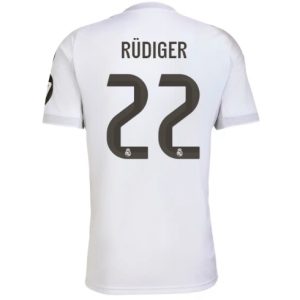 Koszulka piłkarska Real Madrid Antonio Rudiger #22 Koszulka Podstawowej 2025-26 Krótki Rękaw