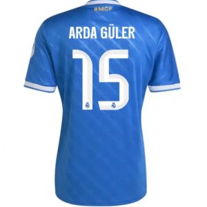 Koszulka piłkarska Real Madrid Arda Guler #15 Koszulka Trzeciej 2025-26 Krótki Rękaw