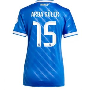 Koszulka piłkarska Real Madrid Arda Guler #15 Koszulka Trzeciej damskie 2025-26 Krótki Rękaw