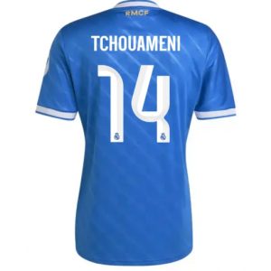 Koszulka piłkarska Real Madrid Aurelien Tchouameni #14 Koszulka Trzeciej 2025-26 Krótki Rękaw