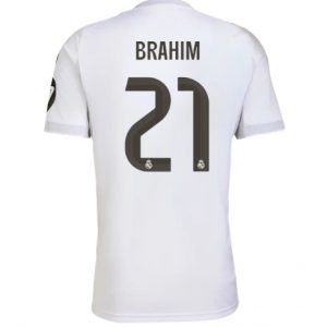 Koszulka piłkarska Real Madrid Brahim Diaz #21 Koszulka Podstawowej 2025-26 Krótki Rękaw