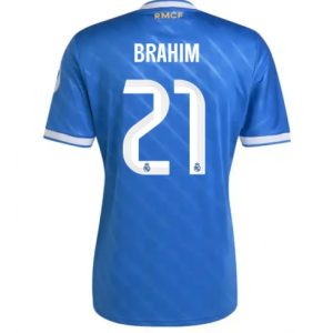 Koszulka piłkarska Real Madrid Brahim Diaz #21 Koszulka Trzeciej 2025-26 Krótki Rękaw