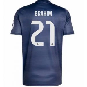 Koszulka piłkarska Real Madrid Brahim Diaz #21 Koszulka Wyjazdowej 2025-26 Krótki Rękaw
