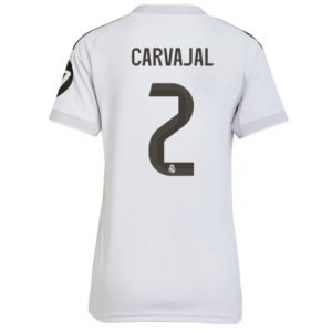 Koszulka piłkarska Real Madrid Daniel Carvajal #2 Koszulka Podstawowej damskie 2025-26 Krótki Rękaw