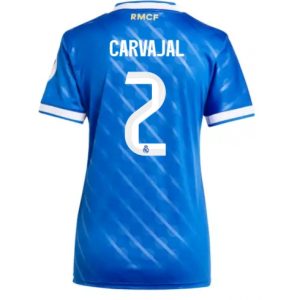 Koszulka piłkarska Real Madrid Daniel Carvajal #2 Koszulka Trzeciej damskie 2025-26 Krótki Rękaw