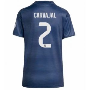 Koszulka piłkarska Real Madrid Daniel Carvajal #2 Koszulka Wyjazdowej damskie 2025-26 Krótki Rękaw