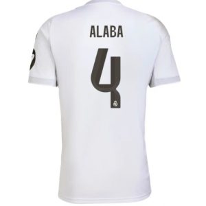 Koszulka piłkarska Real Madrid David Alaba #4 Koszulka Podstawowej 2025-26 Krótki Rękaw