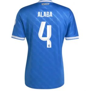 Koszulka piłkarska Real Madrid David Alaba #4 Koszulka Trzeciej 2025-26 Krótki Rękaw