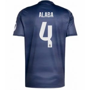 Koszulka piłkarska Real Madrid David Alaba #4 Koszulka Wyjazdowej 2025-26 Krótki Rękaw