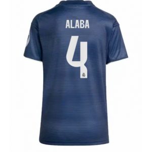 Koszulka piłkarska Real Madrid David Alaba #4 Koszulka Wyjazdowej damskie 2025-26 Krótki Rękaw