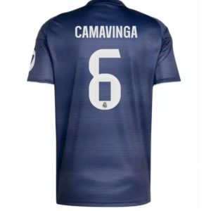 Koszulka piłkarska Real Madrid Eduardo Camavinga #6 Koszulka Wyjazdowej 2025-26 Krótki Rękaw