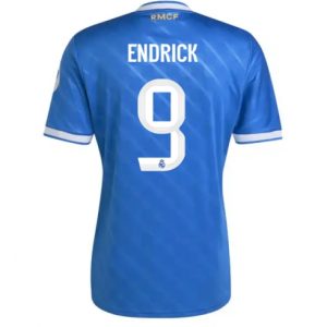 Koszulka piłkarska Real Madrid Endrick #9 Koszulka Trzeciej 2025-26 Krótki Rękaw
