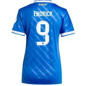 Koszulka piłkarska Real Madrid Endrick #9 Koszulka Trzeciej damskie 2025-26 Krótki Rękaw
