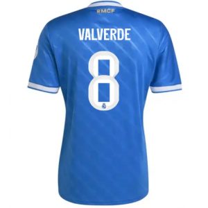 Koszulka piłkarska Real Madrid Federico Valverde #8 Koszulka Trzeciej 2025-26 Krótki Rękaw
