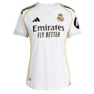 Koszulka piłkarska Real Madrid Koszulka Podstawowej damskie 2025-26 Krótki Rękaw