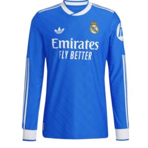 Koszulka piłkarska Real Madrid Koszulka Trzeciej 2025-26 Długi Rękaw