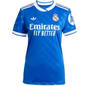 Koszulka piłkarska Real Madrid Koszulka Trzeciej damskie 2025-26 Krótki Rękaw