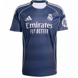 Koszulka piłkarska Real Madrid Koszulka Wyjazdowej 2025-26 Krótki Rękaw