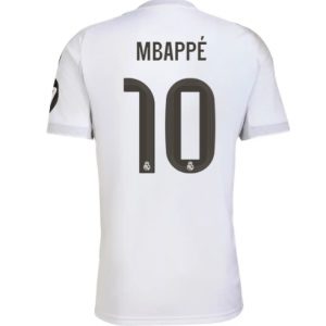 Koszulka piłkarska Real Madrid Kylian Mbappe #10 Koszulka Podstawowej 2025-26 Krótki Rękaw