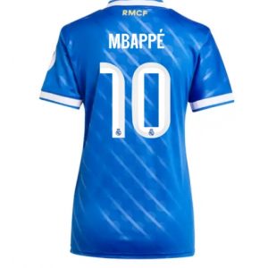 Koszulka piłkarska Real Madrid Kylian Mbappe #10 Koszulka Trzeciej damskie 2025-26 Krótki Rękaw