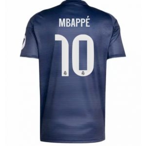 Koszulka piłkarska Real Madrid Kylian Mbappe #10 Koszulka Wyjazdowej 2025-26 Krótki Rękaw