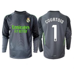 Koszulka piłkarska Real Madrid Thibaut Courtois #1 Bramkarskie Koszulka Trzeciej 2025-26 Długi Rękaw