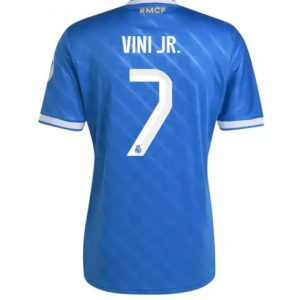 Koszulka piłkarska Real Madrid Vinicius Junior #7 Koszulka Trzeciej 2025-26 Krótki Rękaw