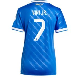Koszulka piłkarska Real Madrid Vinicius Junior #7 Koszulka Trzeciej damskie 2025-26 Krótki Rękaw