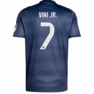 Koszulka piłkarska Real Madrid Vinicius Junior #7 Koszulka Wyjazdowej 2025-26 Krótki Rękaw