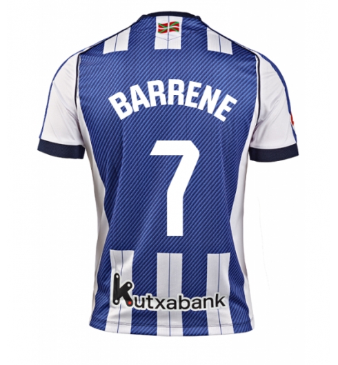 Koszulka piłkarska Real Sociedad Ander Barrenetxea #7 Koszulka Podstawowej 2025-26 Krótki Rękaw Koszulka piłkarska Real Sociedad Ander Barrenetxea #7 Koszulka Podstawowej 2025-26 Krótki Rękaw