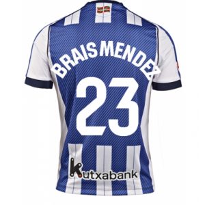 Koszulka piłkarska Real Sociedad Brais Mendez #23 Koszulka Podstawowej 2025-26 Krótki Rękaw