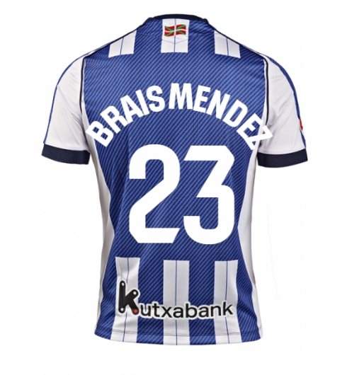 Koszulka piłkarska Real Sociedad Brais Mendez #23 Koszulka Podstawowej 2025-26 Krótki Rękaw Koszulka piłkarska Real Sociedad Brais Mendez #23 Koszulka Podstawowej 2025-26 Krótki Rękaw