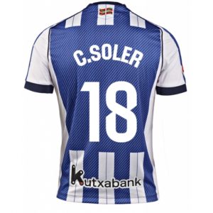 Koszulka piłkarska Real Sociedad Carlos Soler #18 Koszulka Podstawowej 2025-26 Krótki Rękaw