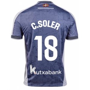 Koszulka piłkarska Real Sociedad Carlos Soler #18 Koszulka Wyjazdowej 2025-26 Krótki Rękaw