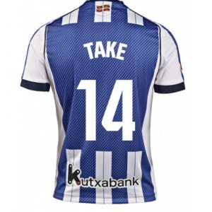 Koszulka piłkarska Real Sociedad Takefusa Kubo #14 Koszulka Podstawowej 2025-26 Krótki Rękaw