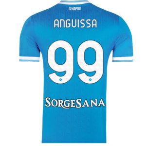 Koszulka piłkarska SSC Napoli Frank Anguissa #99 Koszulka Podstawowej 2025-26 Krótki Rękaw Koszulka piłkarska SSC Napoli Frank Anguissa #99 Koszulka Podstawowej 2025-26 Krótki Rękaw
