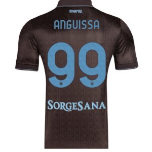Koszulka piłkarska SSC Napoli Frank Anguissa #99 Koszulka Trzeciej 2025-26 Krótki Rękaw Koszulka piłkarska SSC Napoli Frank Anguissa #99 Koszulka Trzeciej 2025-26 Krótki Rękaw