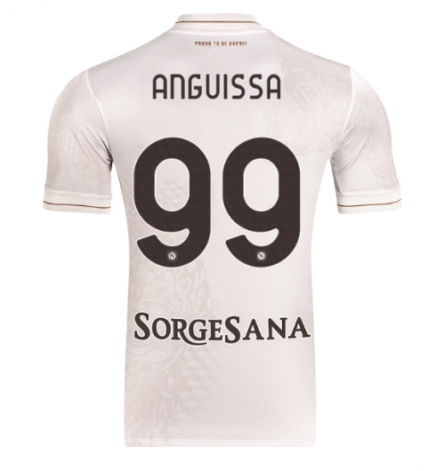 Koszulka piłkarska SSC Napoli Frank Anguissa #99 Koszulka Wyjazdowej 2025-26 Krótki Rękaw Koszulka piłkarska SSC Napoli Frank Anguissa #99 Koszulka Wyjazdowej 2025-26 Krótki Rękaw