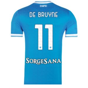 Koszulka piłkarska SSC Napoli Kevin De Bruyne #11 Koszulka Podstawowej 2025-26 Krótki Rękaw Koszulka piłkarska SSC Napoli Kevin De Bruyne #11 Koszulka Podstawowej 2025-26 Krótki Rękaw