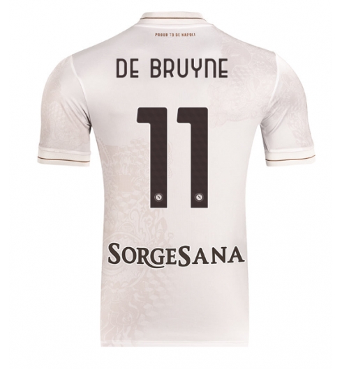 Koszulka piłkarska SSC Napoli Kevin De Bruyne #11 Koszulka Wyjazdowej 2025-26 Krótki Rękaw Koszulka piłkarska SSC Napoli Kevin De Bruyne #11 Koszulka Wyjazdowej 2025-26 Krótki Rękaw