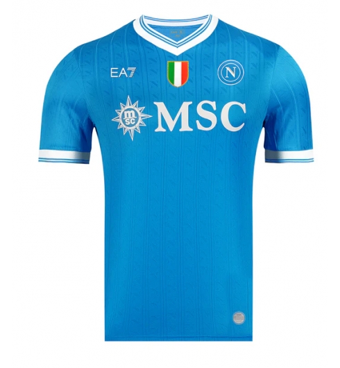 Koszulka piłkarska SSC Napoli Koszulka Podstawowej 2025-26 Krótki Rękaw Koszulka piłkarska SSC Napoli Koszulka Podstawowej 2025-26 Krótki Rękaw