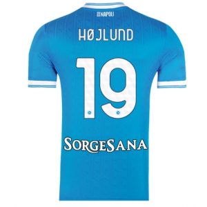 Koszulka piłkarska SSC Napoli Rasmus Hojlund #19 Koszulka Podstawowej 2025-26 Krótki Rękaw Koszulka piłkarska SSC Napoli Rasmus Hojlund #19 Koszulka Podstawowej 2025-26 Krótki Rękaw