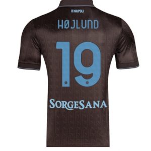 Koszulka piłkarska SSC Napoli Rasmus Hojlund #19 Koszulka Trzeciej 2025-26 Krótki Rękaw Koszulka piłkarska SSC Napoli Rasmus Hojlund #19 Koszulka Trzeciej 2025-26 Krótki Rękaw