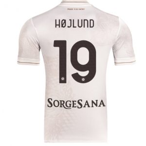 Koszulka piłkarska SSC Napoli Rasmus Hojlund #19 Koszulka Wyjazdowej 2025-26 Krótki Rękaw Koszulka piłkarska SSC Napoli Rasmus Hojlund #19 Koszulka Wyjazdowej 2025-26 Krótki Rękaw